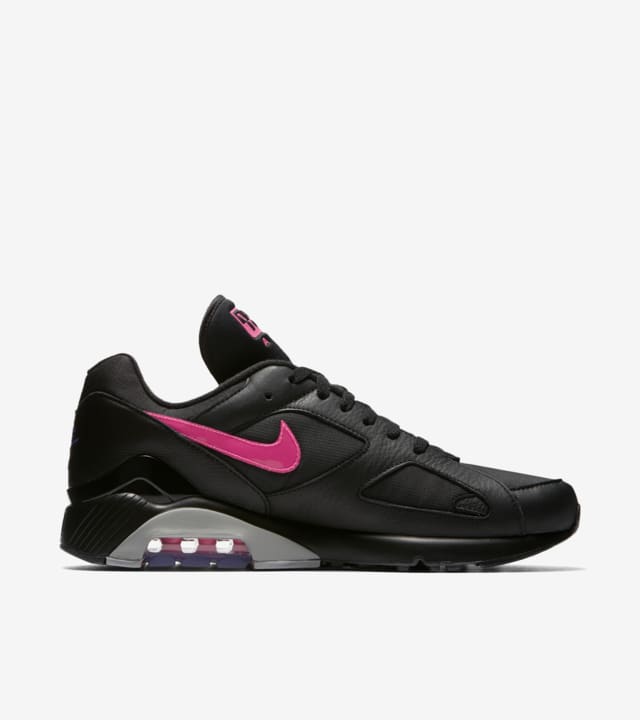 nike air force 180 pink and black