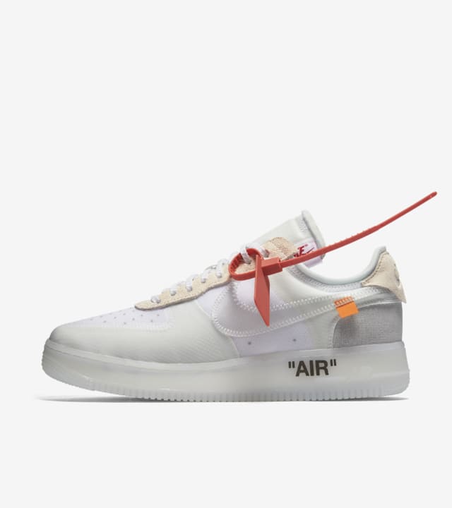 off white nike air force 1s