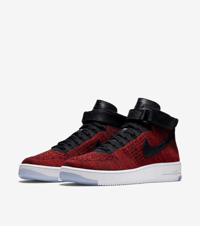 nike air force 1 ultra flyknit university red