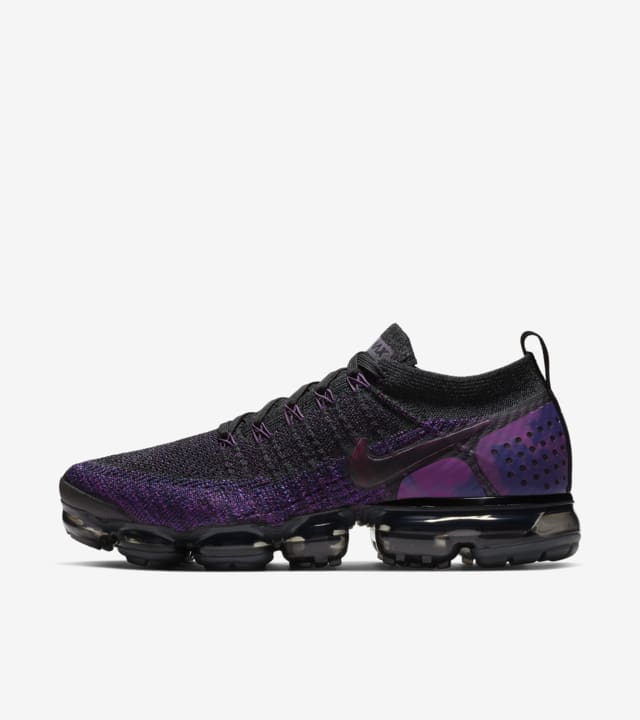 white blue and purple vapormax