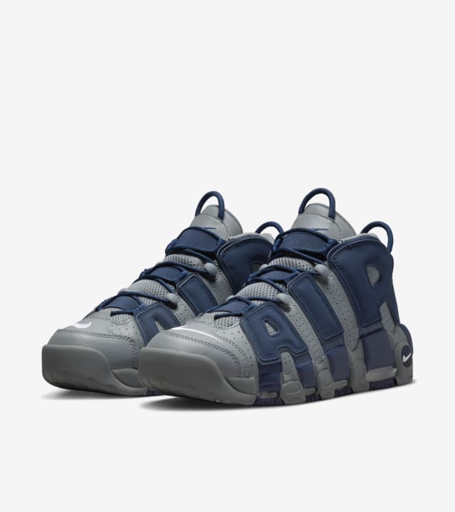 gray and blue uptempo