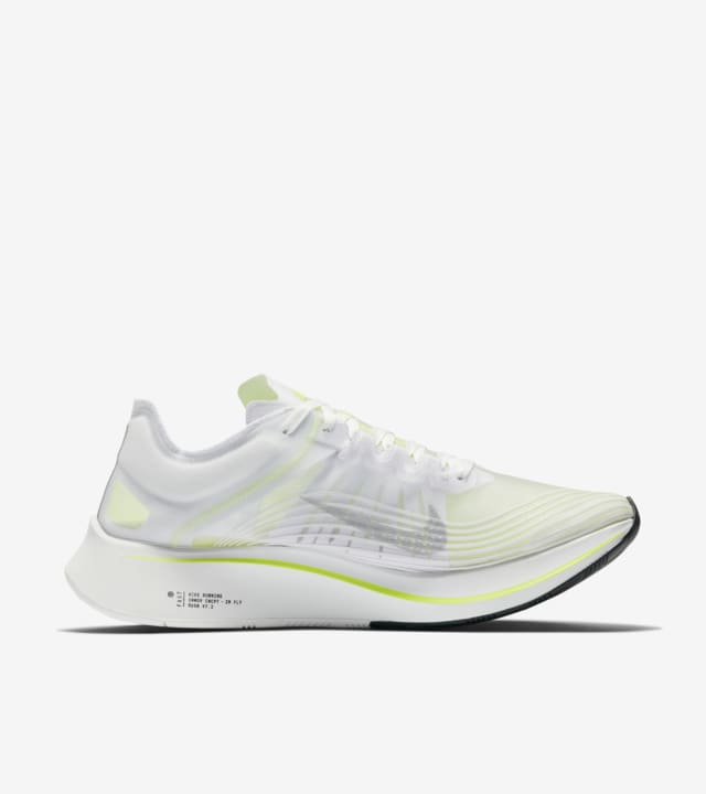 nike zoom fly sp white volt glow