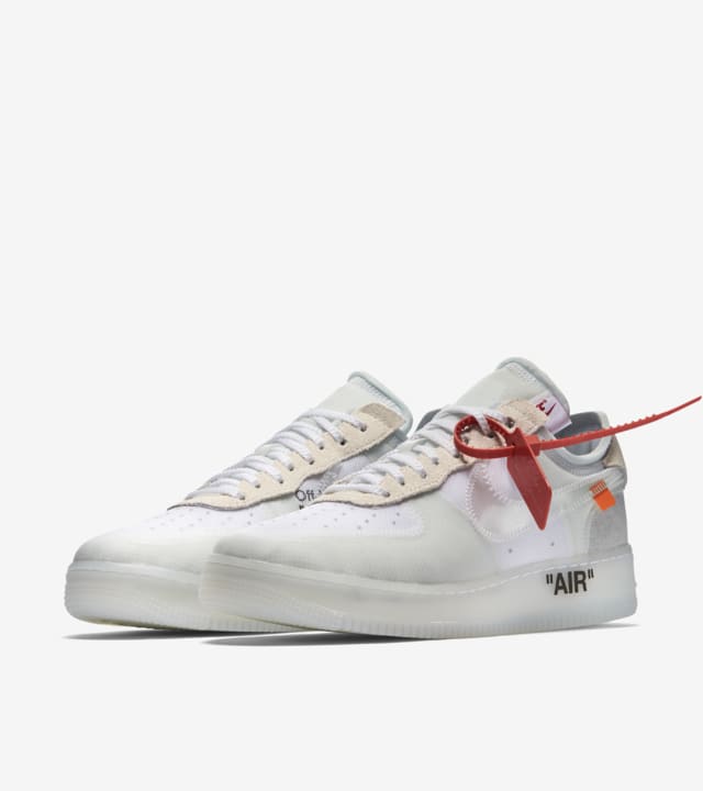 nike off white low top