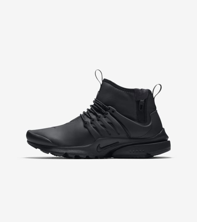 Nike Air Presto Mid Utility Sneakerboot 'Black \u0026 Dark Grey'. Release Date.  Nike SNKRS