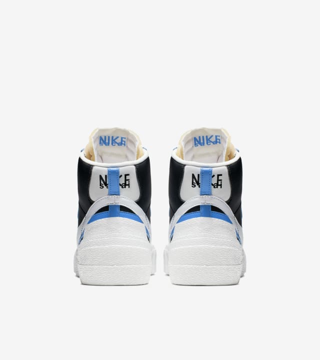 sacai x nike blazer mid university blue