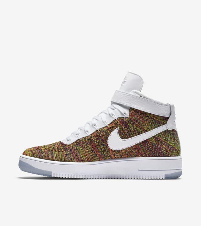 Nike Air Force 1 Ultra Flyknit 'White \u0026 Multicolor' Release Date. Nike SNKRS