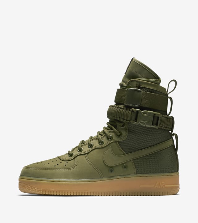 nike air force green boots