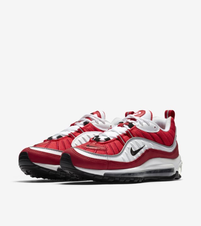 nike air max red and white