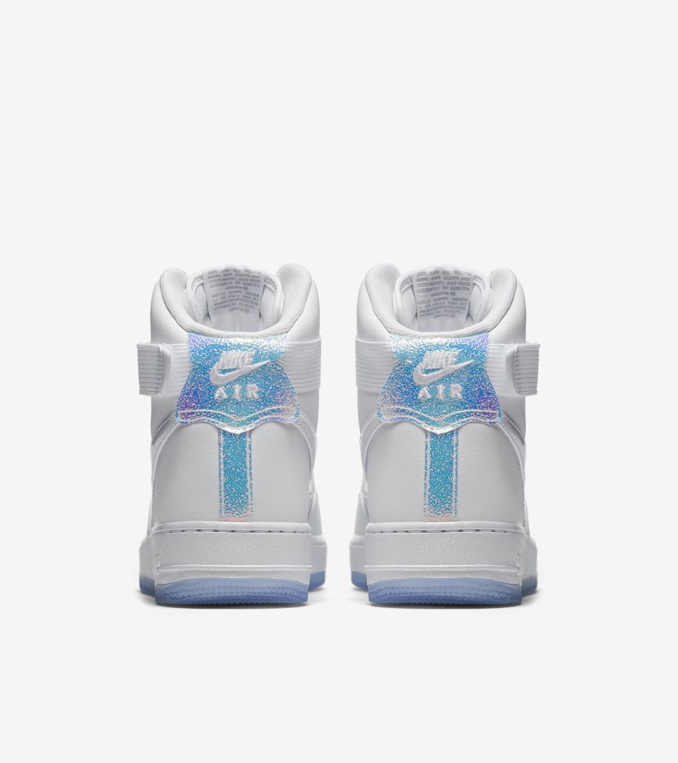 Air 'iridescent' Dames 1 Nike Snkrs Nike Hi Force Taqfvpnf
