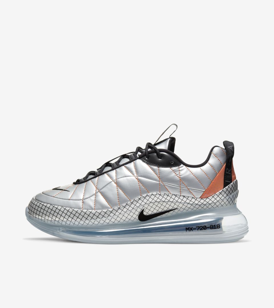 Air Max 720-818 'Metallic Silver' Release Date. Nike SNKRS MY بريميم