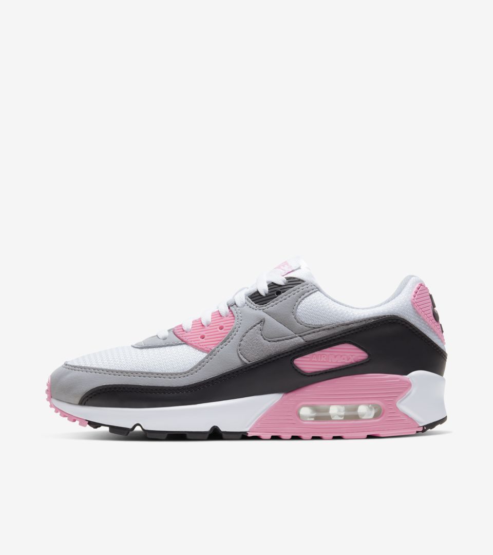 air max 90 grey and pink