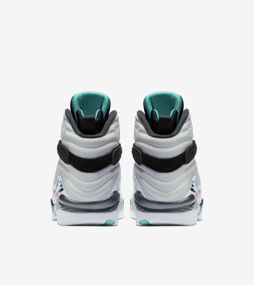 Air Jordan 8 Retro 'White & Turbo Green' Release Date. Nike⁠+ SNKRS