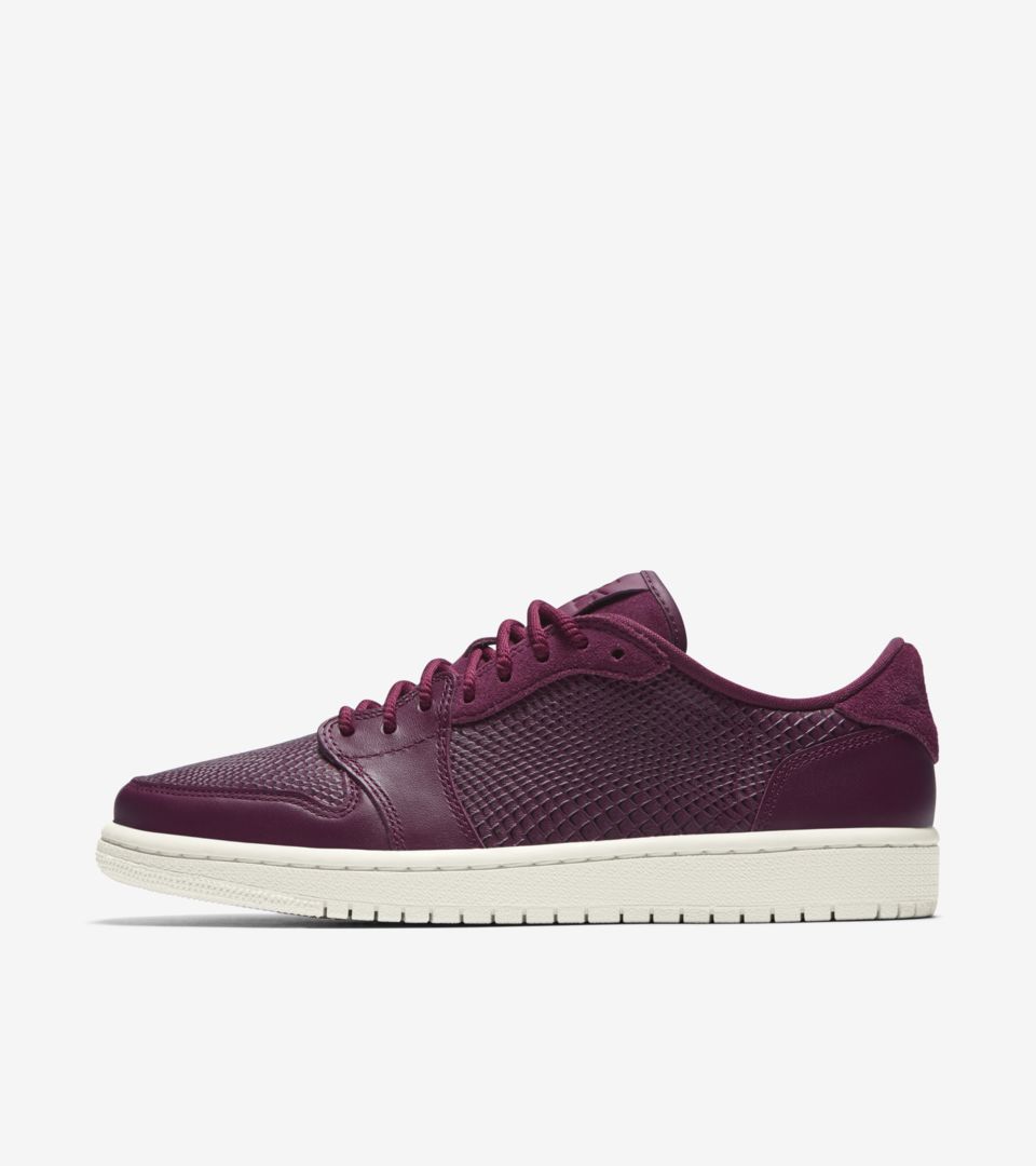 Wmns Air Jordan I low 'Bordeaux' Release Date Wmns Air Jordan I low 'Bordeaux' Release Date