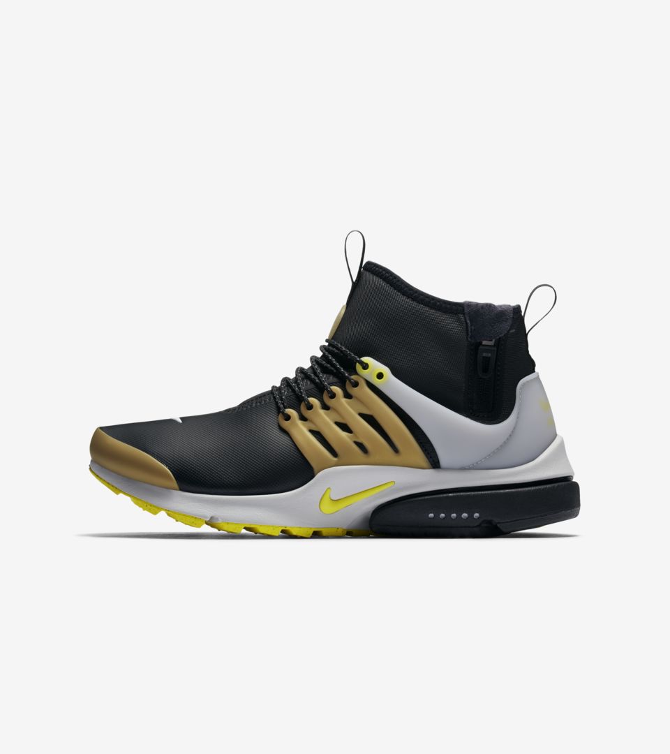 nike air presto black gold