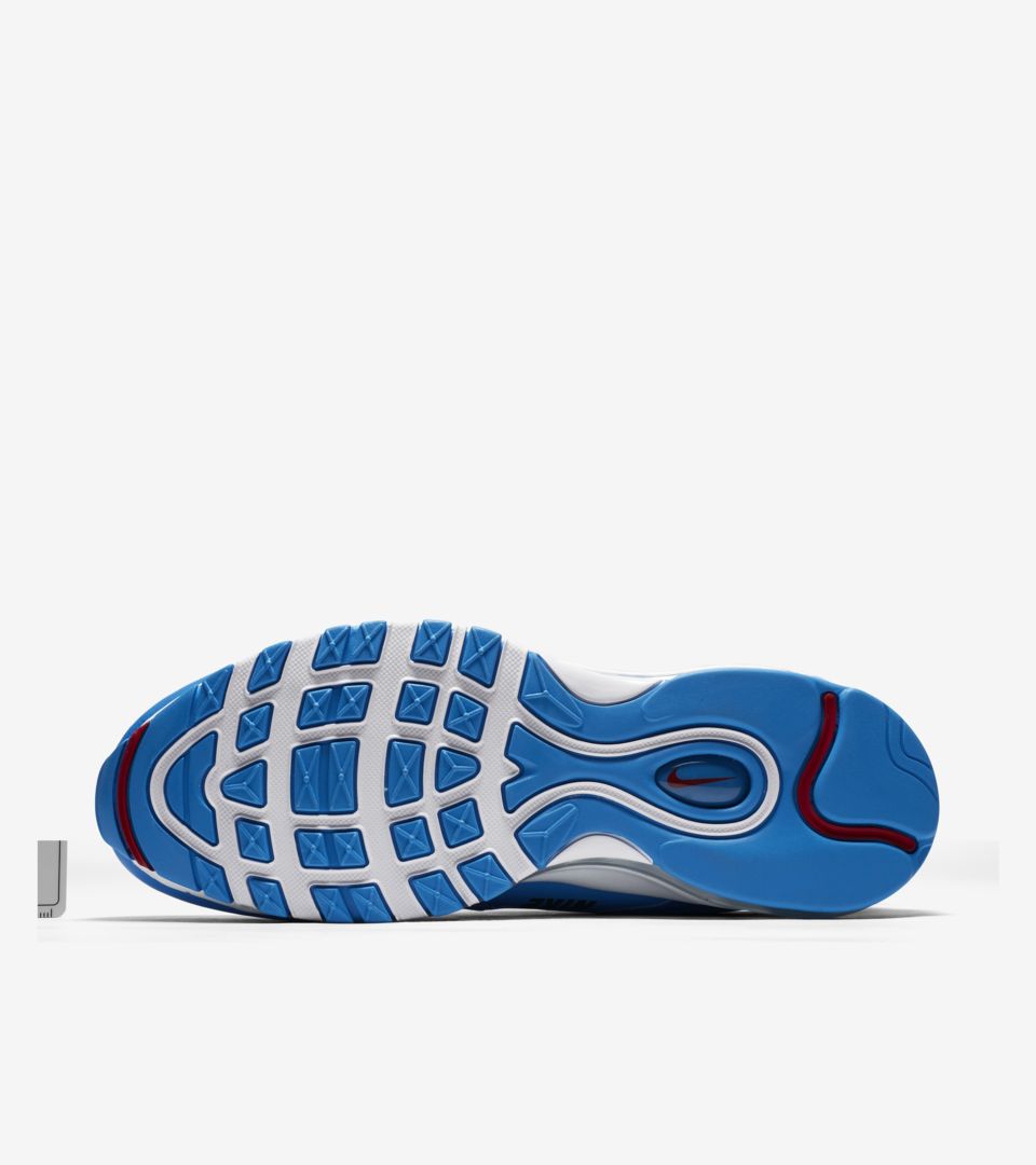 Nike Air Max 97 Premium 'Blue Hero & Black & White' Release Date Nike Air Max 97 Premium 'Blue Hero & Black & White' Release Date