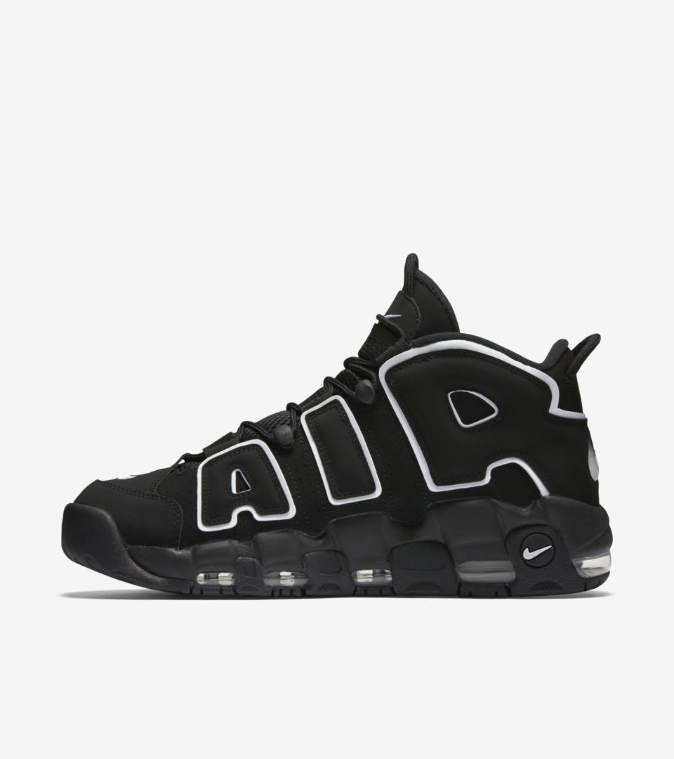 nike air uptempo black and white nike air uptempo black and white