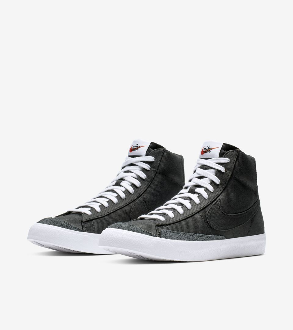Nike Blazer Mid '77 'Black Canvas' Release Date Nike Blazer Mid '77 'Black Canvas' Release Date