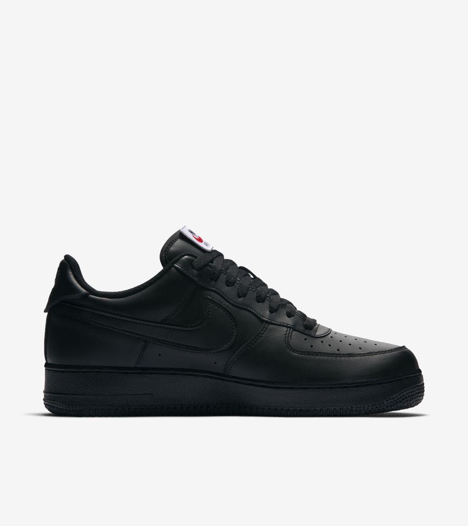 Nike Air Force 1 'Black Swoosh Pack' 发布日期 Nike Air Force 1 'Black Swoosh Pack' 发布日期