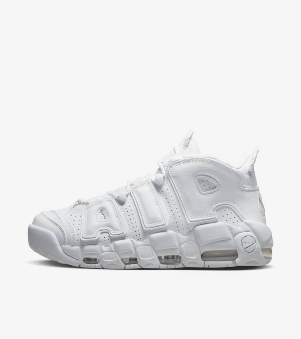 Nike Air More Uptempo 'White on White' Release Date. Nike SNKRS