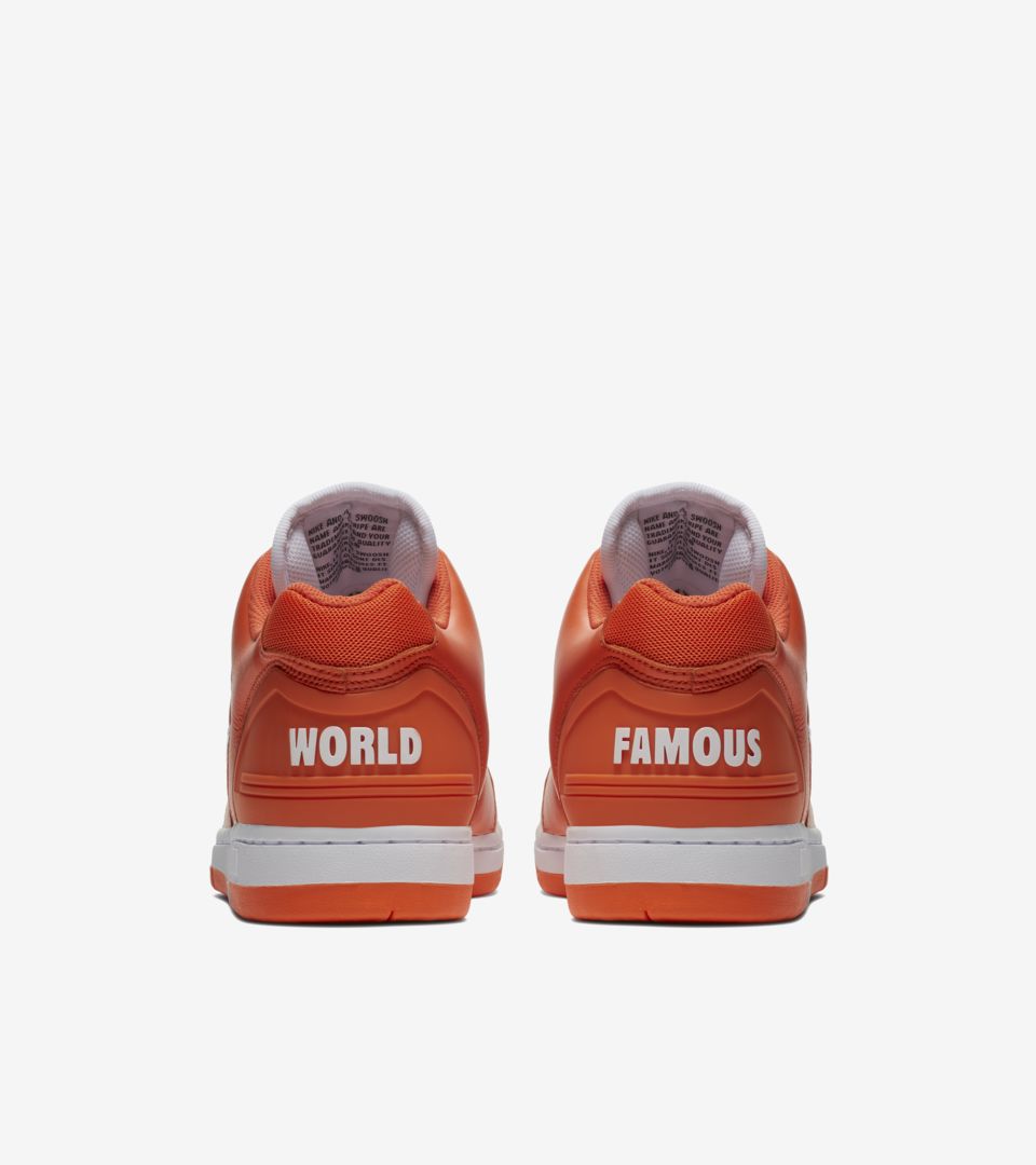 nike sb supreme orange