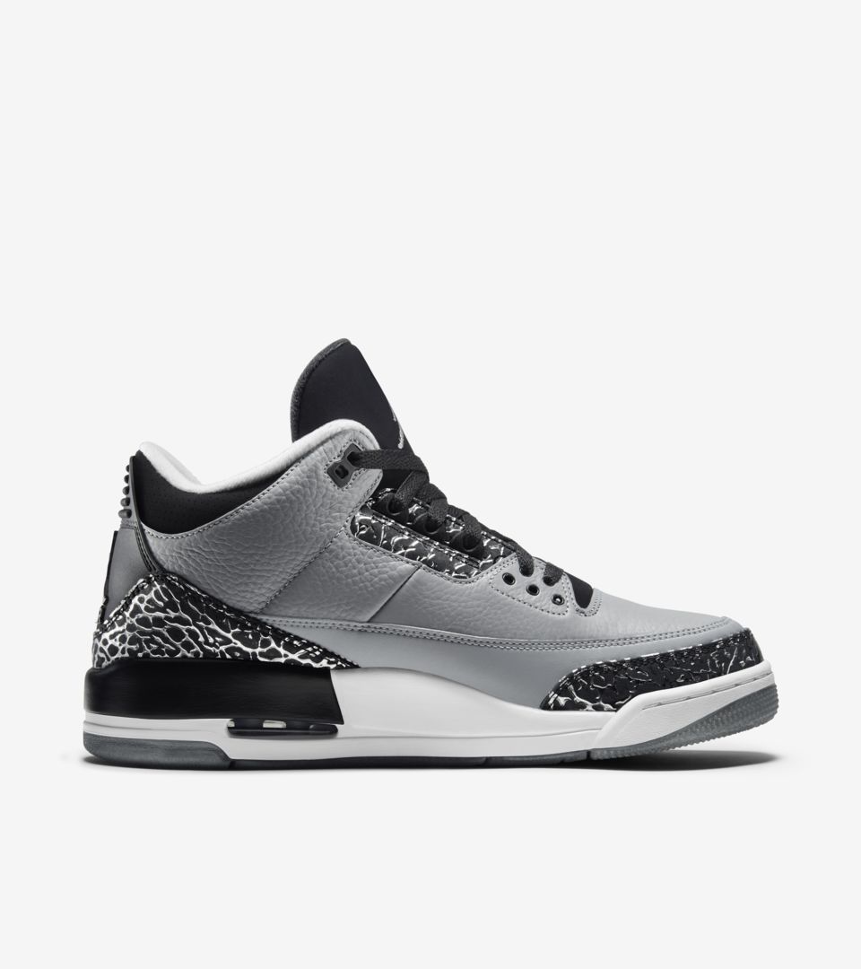 Air Jordan 3 Retro 'Wolf Grey'. Release Date. Nike⁠+ Launch GB