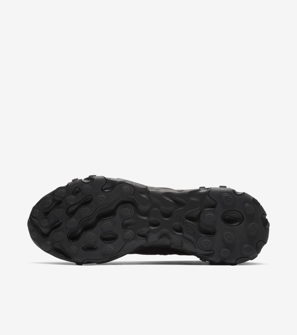 nike react runner mid ispa black