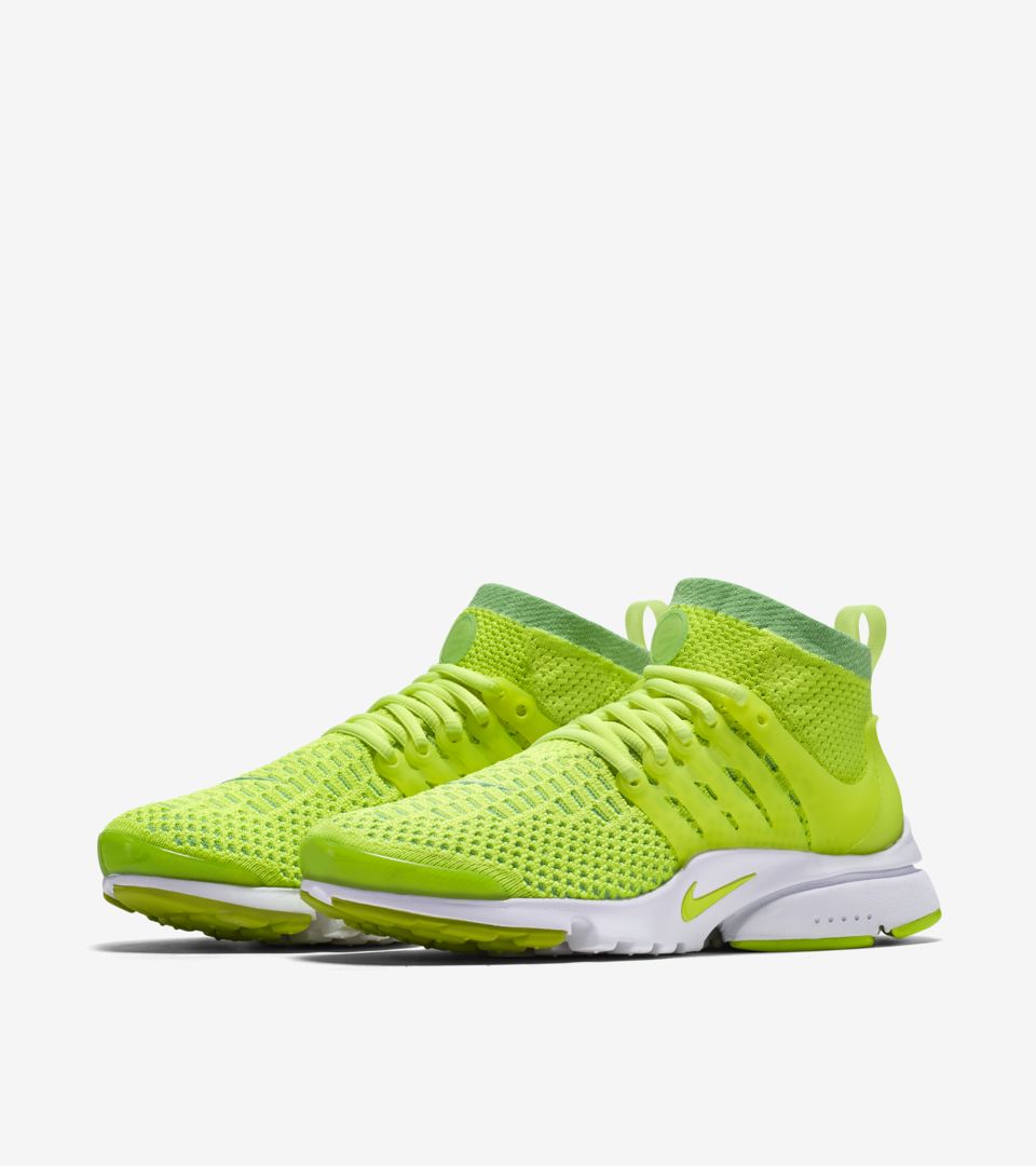 Women's Nike Air Presto Ultra Flyknit 'Volt Green' Release Date. Nike ...