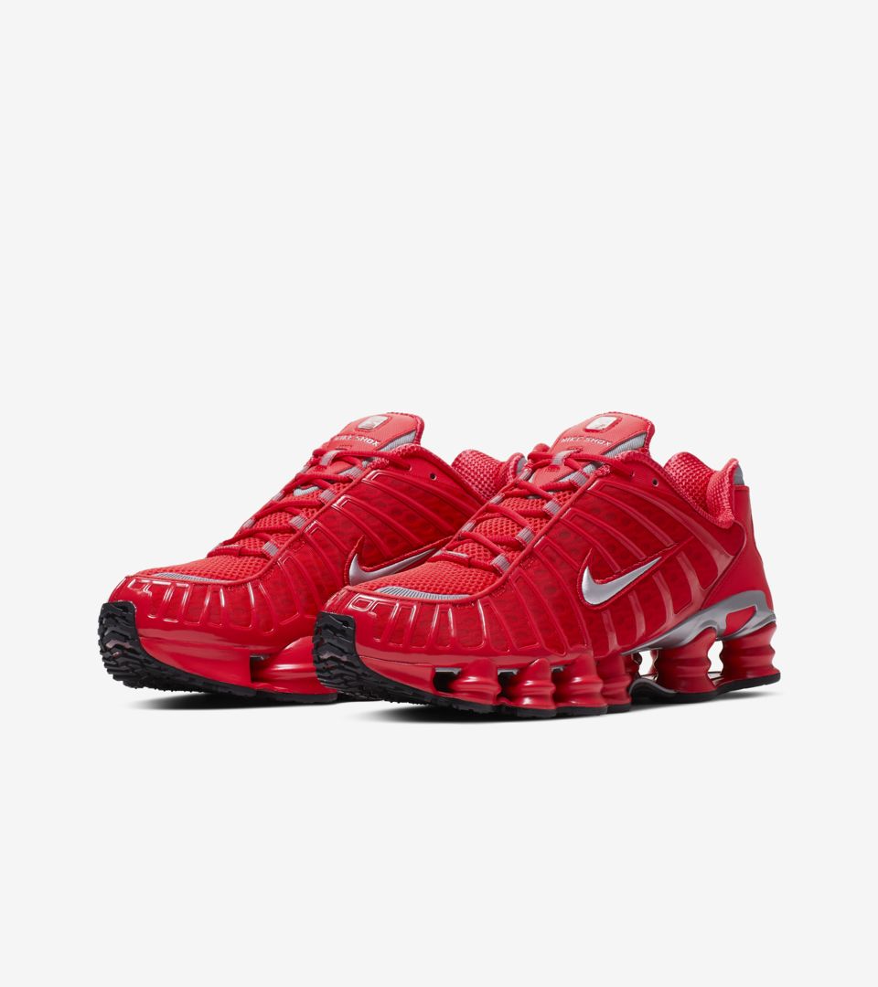 Nike Shox TL 'Speed Red and Metallic 
