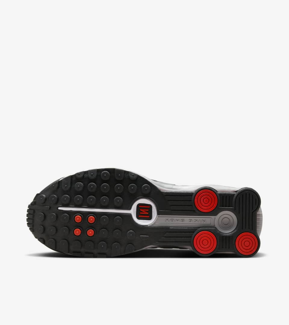 Nike Shox R4 'Black & Metallic Silver & Max Orange' Release Date Nike Shox R4 'Black & Metallic Silver & Max Orange' Release Date