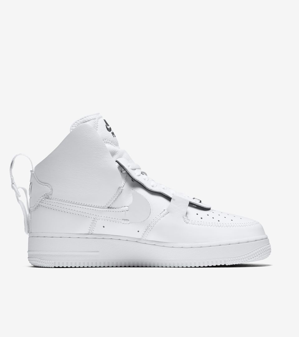 Nike Air Force 1 High PSNY 'Triple White' Release Date Nike Air Force 1 High PSNY 'Triple White' Release Date
