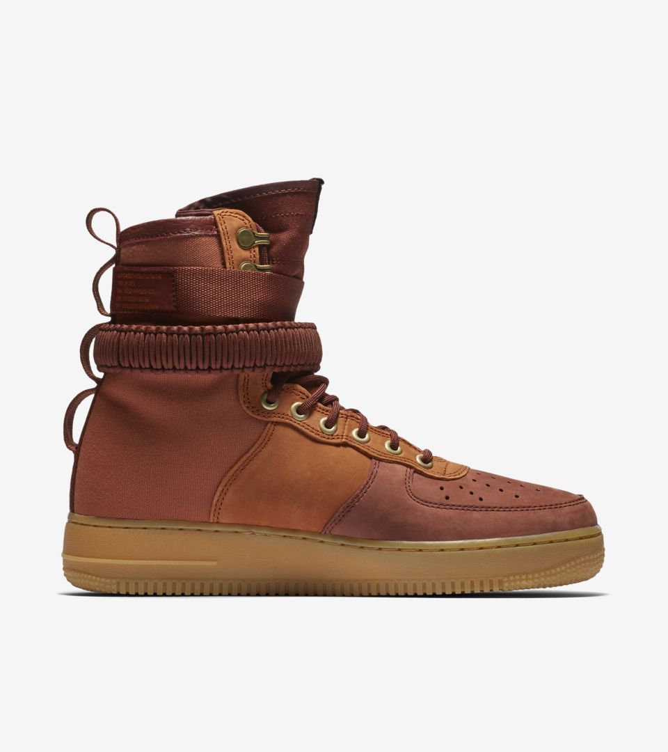 Nike SF Air Force 1 Premium 'Dark Russet & Gum Light Brown & Pueblo Brown' Release Date Nike SF Air Force 1 Premium 'Dark Russet & Gum Light Brown & Pueblo Brown' Release Date