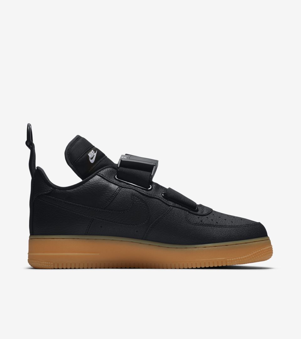 NIke Air Force 1 Utility 'Black & Gum Medium Brown' Release Date NIke Air Force 1 Utility 'Black & Gum Medium Brown' Release Date
