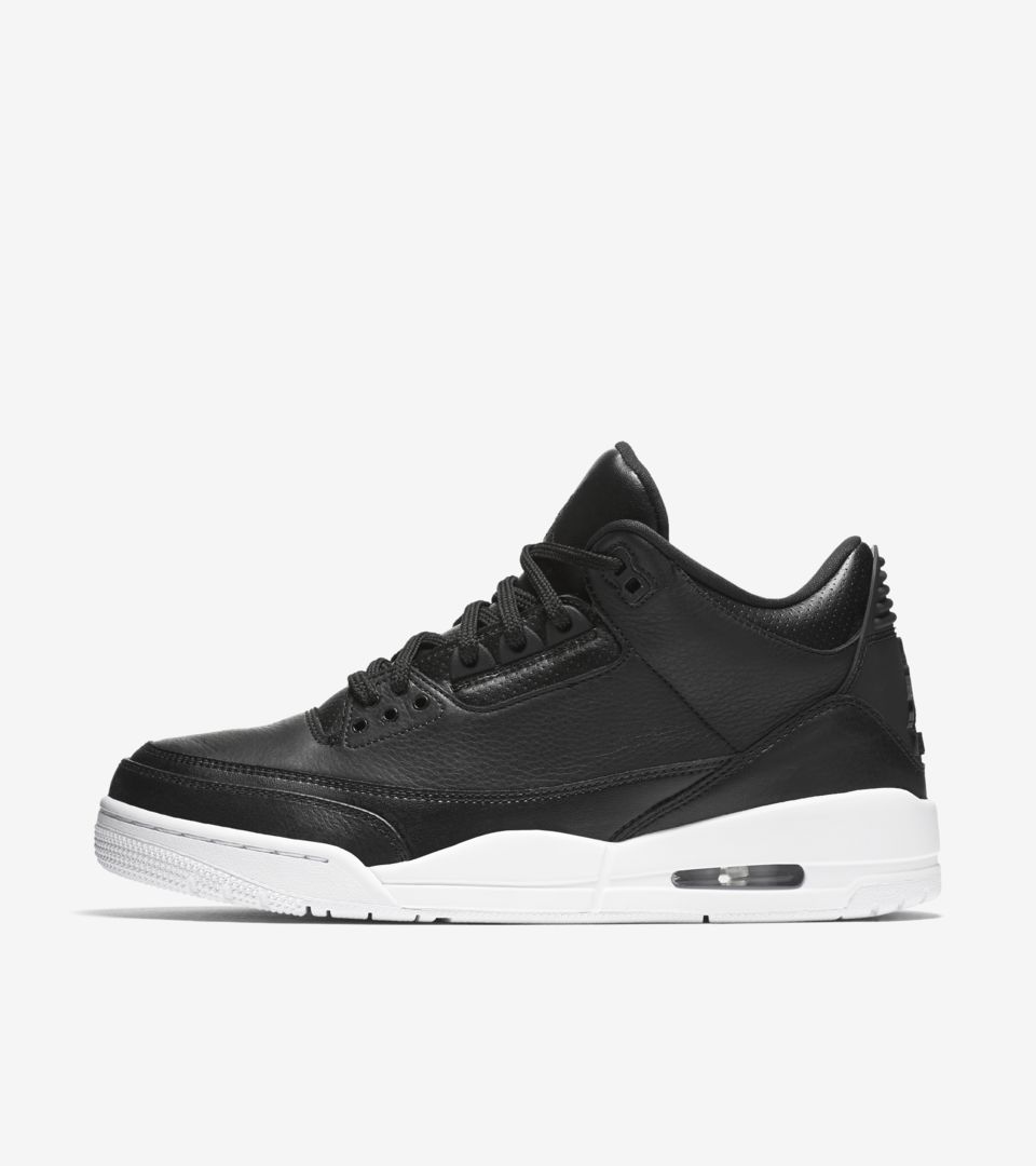 Air Jordan 3 Retro 'Black & White' Release Date. Nike⁠+ SNKRS