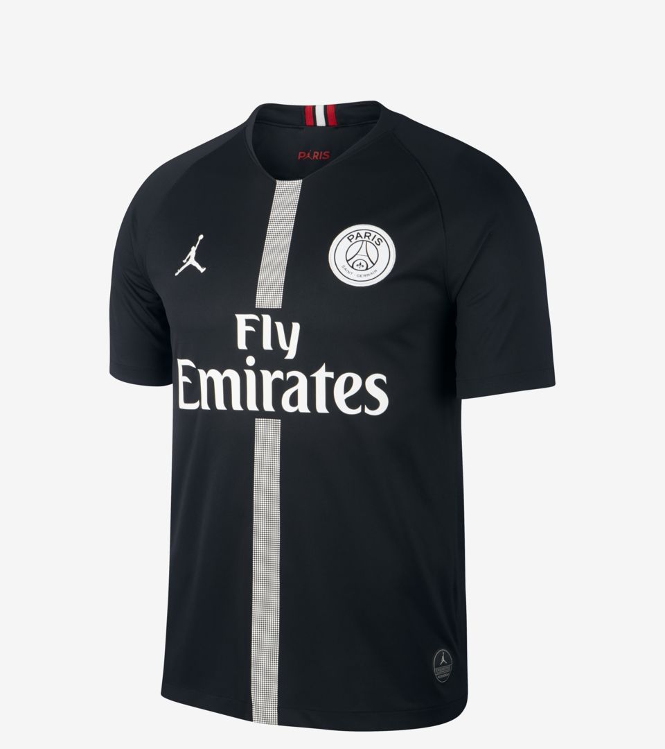 Jordan X Paris Saint-Germain Black Kit. Nike.com GB