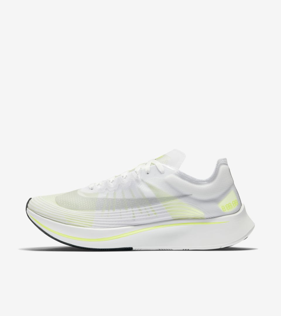 Nike Zoom Fly SP 'White \u0026 Volt Glow' Release Date. Nike SNKRS