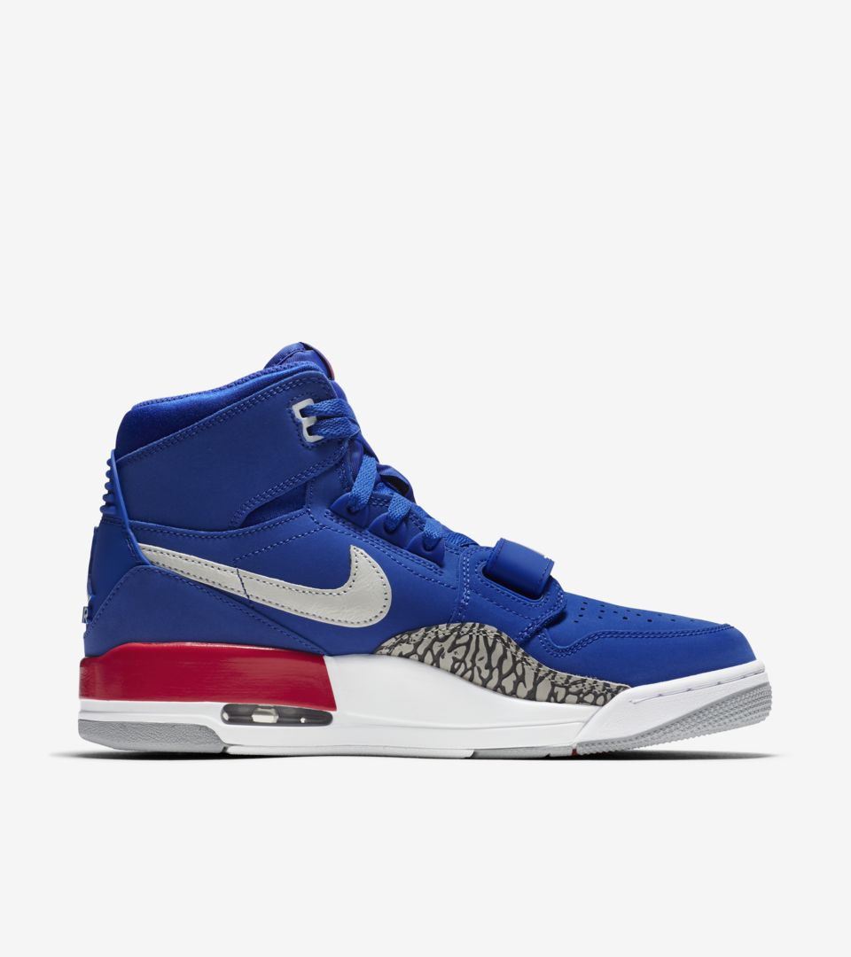 Air Jordan Legacy 312 'Bright Blue & University Red & White' Release Date Air Jordan Legacy 312 'Bright Blue & University Red & White' Release Date