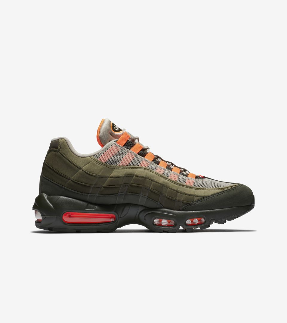Nike Air Max 95 'Total Orange & Medium Olive' Release Date Nike Air Max 95 'Total Orange & Medium Olive' Release Date