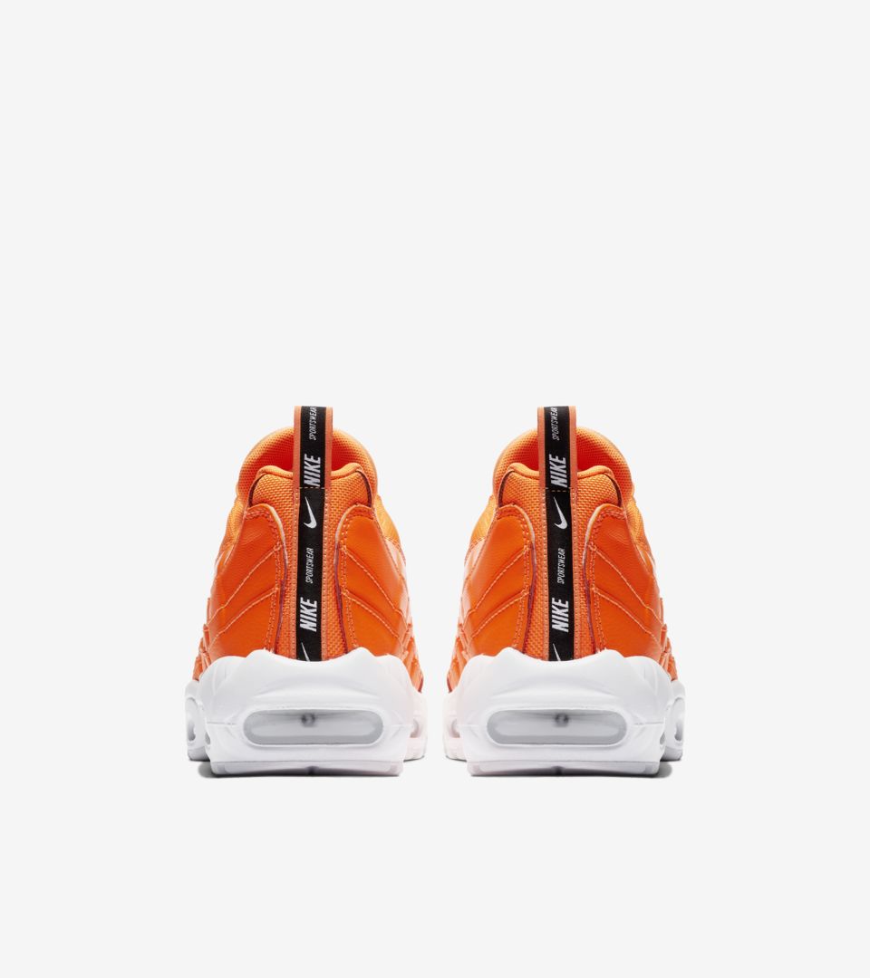 Nike Air Max 95 Premium 'Total Orange & White & Black' Release Date Nike Air Max 95 Premium 'Total Orange & White & Black' Release Date