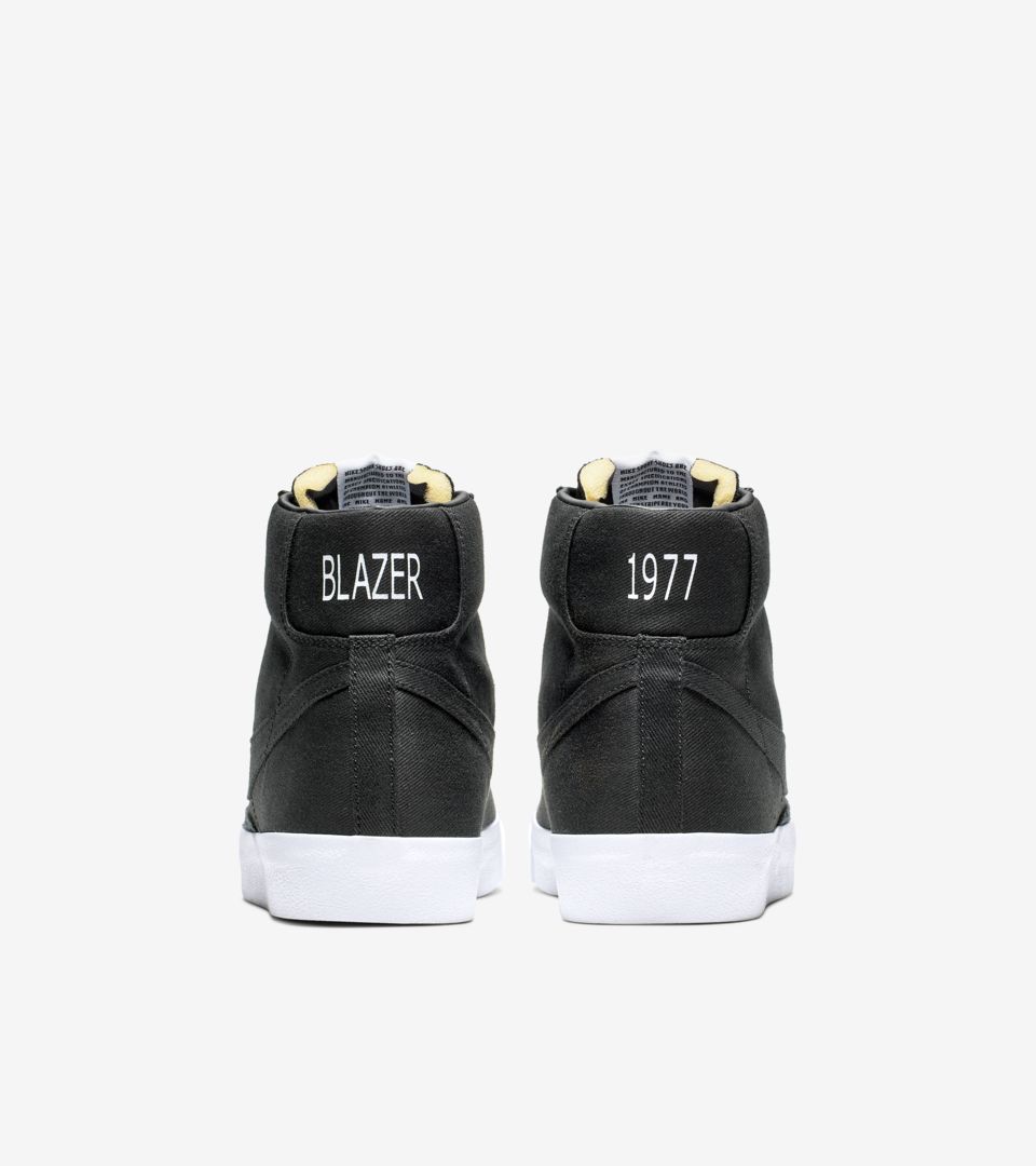 Nike Blazer Mid '77 'Black Canvas' Release Date Nike Blazer Mid '77 'Black Canvas' Release Date