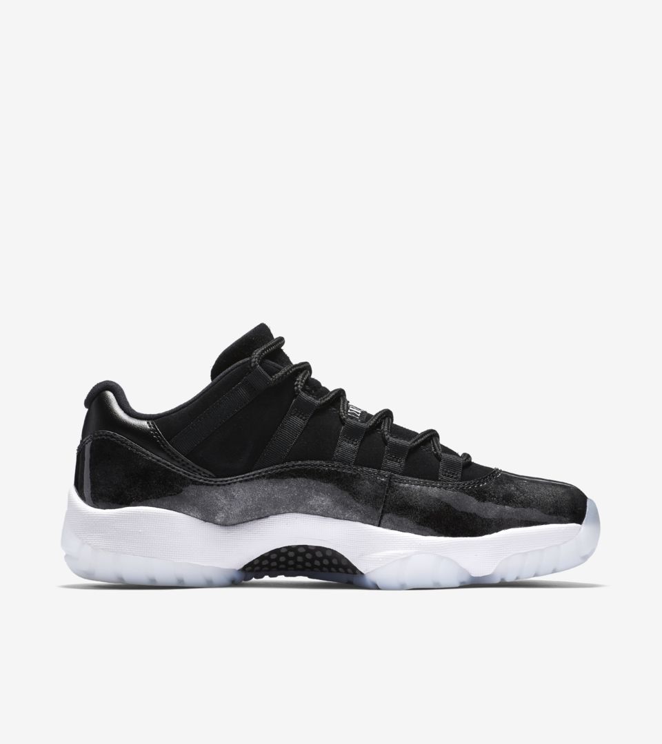 Air Jordan 11 Retro Low 'Black & White' Release Date. Nike⁠+ SNKRS