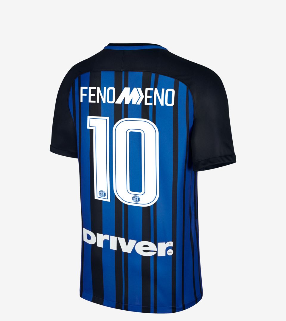 2017-2018 Inter Milan Fenomeno Limited Edition Stadium Home Kit 2017-2018 Inter Milan Fenomeno Limited Edition Stadium Home Kit