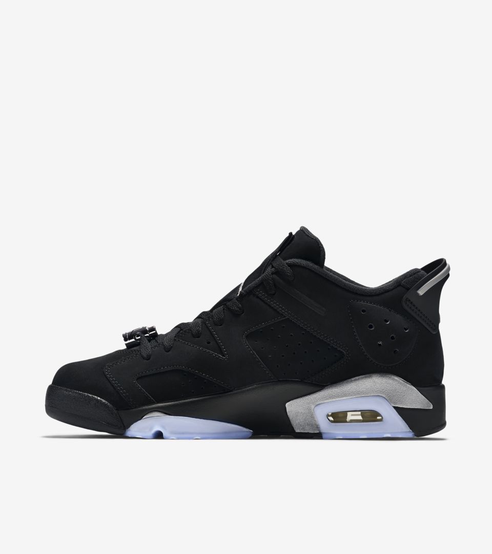 Air Jordan 6 Retro Low 'Metallic Silver' Release Date. Nike⁠+ SNKRS