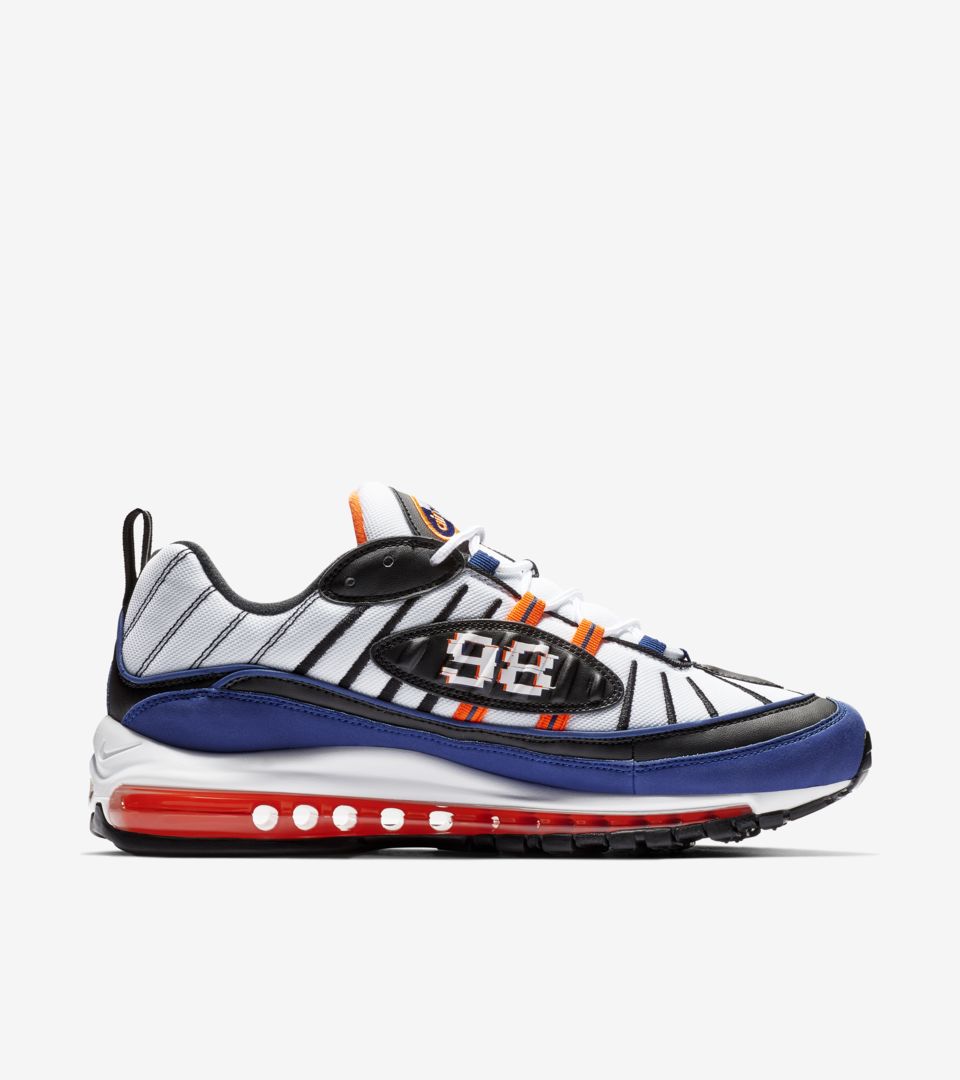 royal blue and orange air max