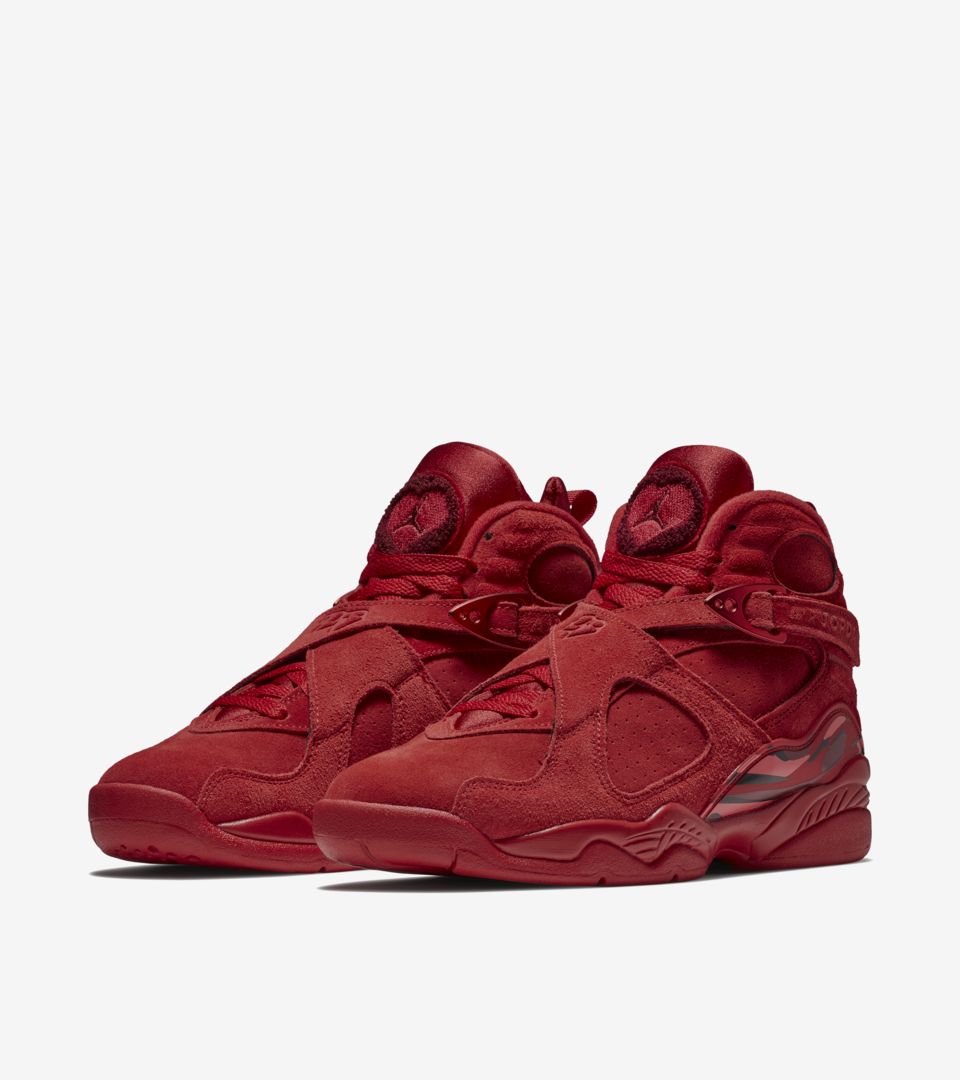 jordan 8 rojos