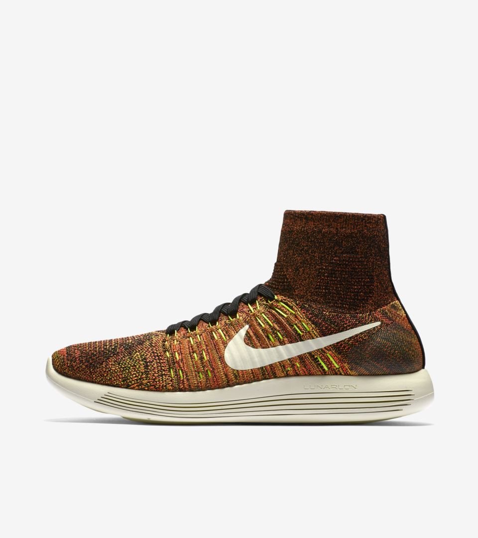 nike lunarepic flyknit orange
