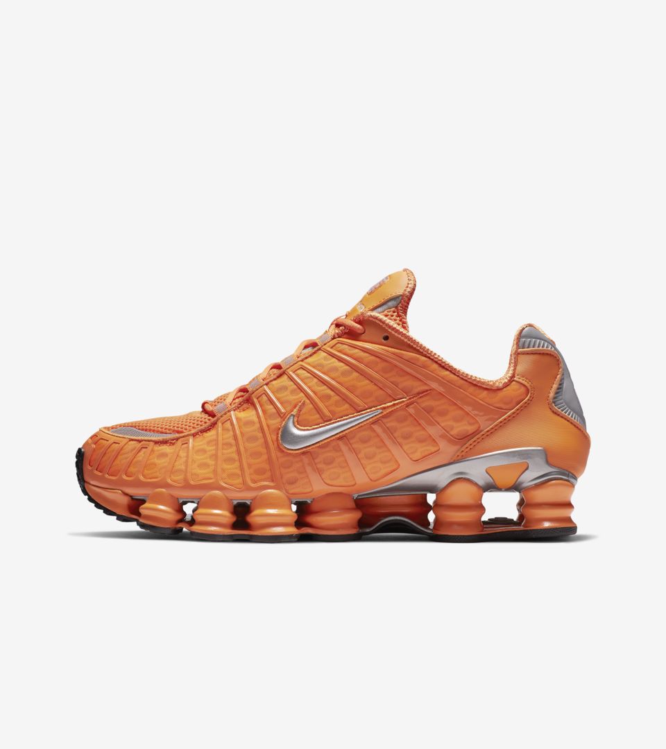 nike shox tl total orange