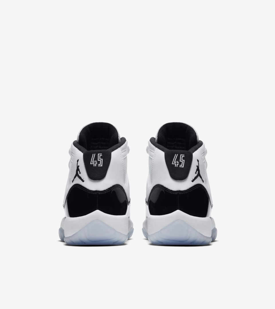 Air Jordan 11 Concord BG 'White & Black' 发布日期 Air Jordan 11 Concord BG 'White & Black' 发布日期
