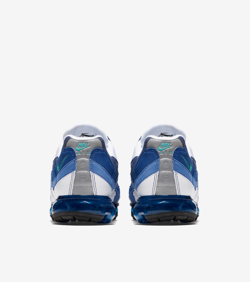 Nike Air Vapormax 95 'White & French Blue' Release Date Nike Air Vapormax 95 'White & French Blue' Release Date