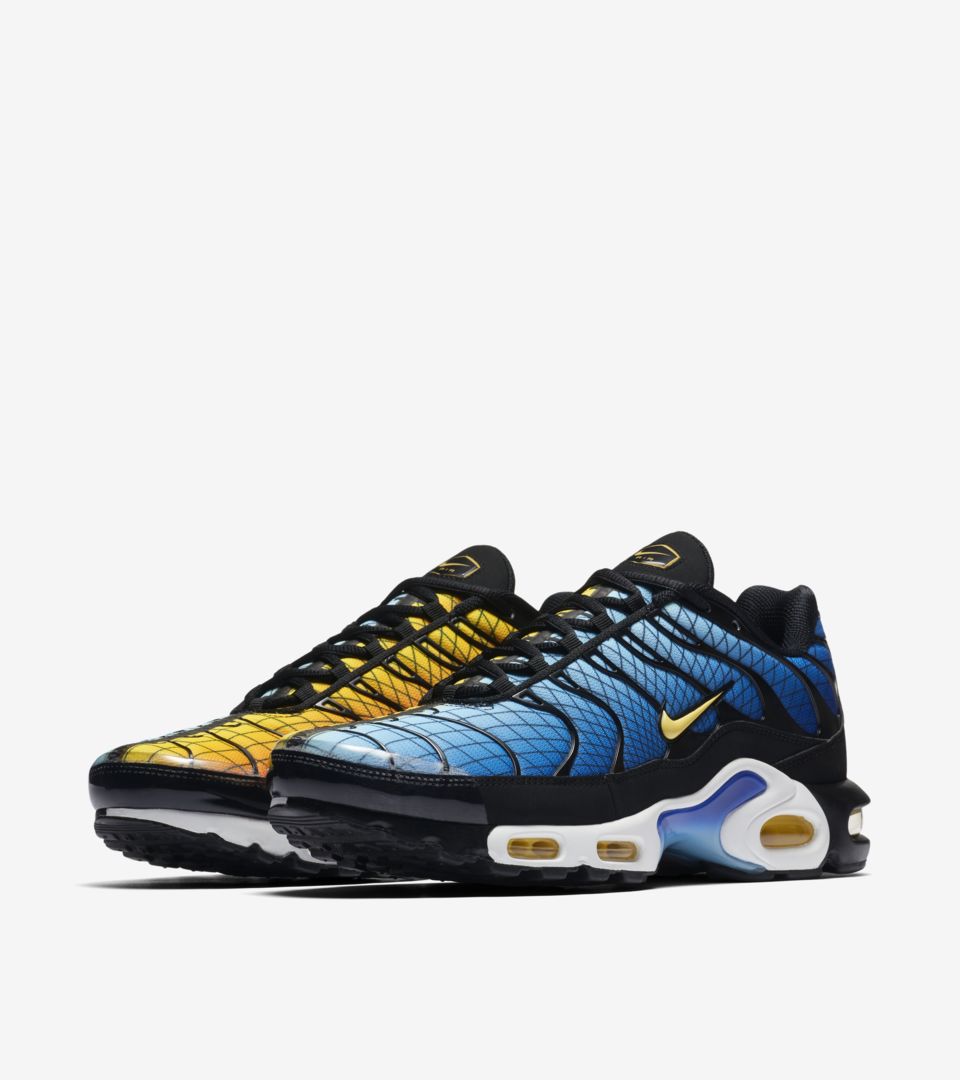 Nike Air Max Plus 'Black & Tour Yellow & Team Orange' Release Date Nike Air Max Plus 'Black & Tour Yellow & Team Orange' Release Date