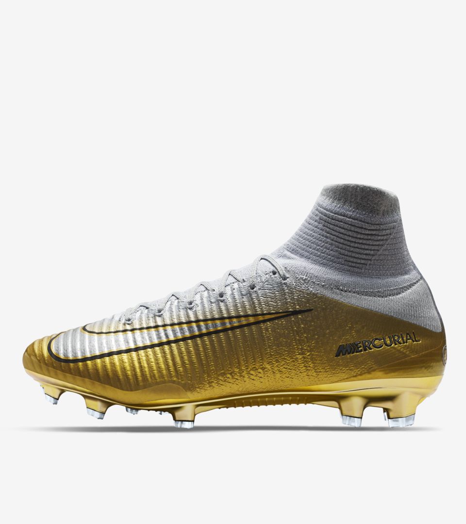 cr7 cleats gold